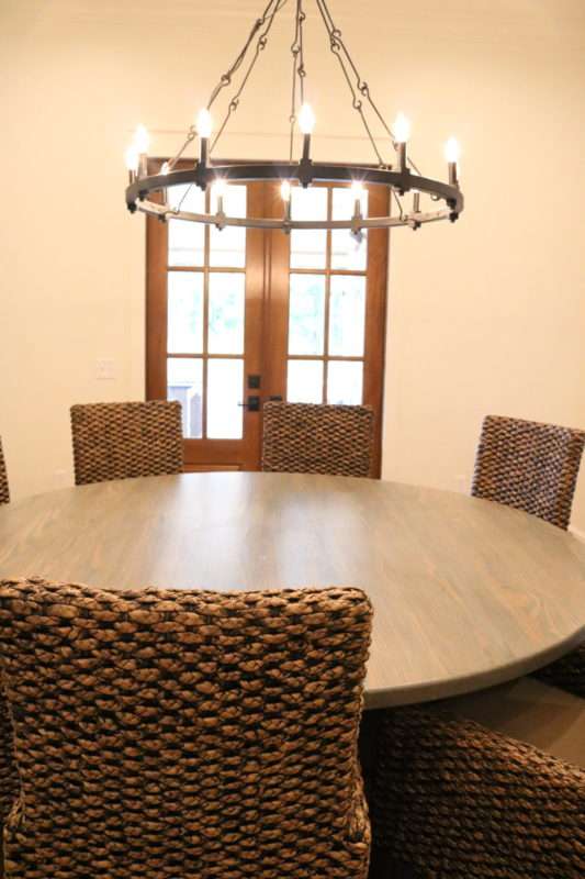 modern french country, kitchen, dining room, breakfast room, french country kitchen, french country dining room, living room, modern french country living room, interior design, houston interior designer, new home construction, beaumont interior designer, new house, french country