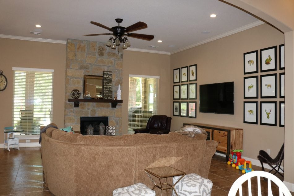 before pictures, modern farmhouse dining room