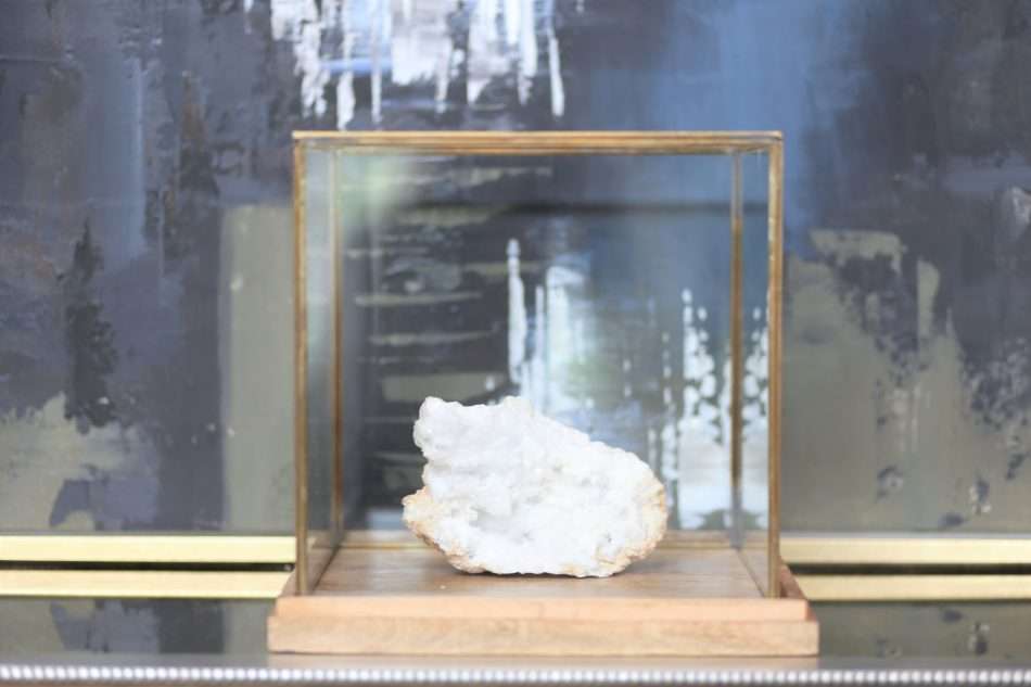 living room decor, living room colors, blue living room, gray sofa, bar stools at island. ivory kitchen, summer decor, blue summer decor, summer living room, colorful living room, coffee table, marble coffee table, coffee table decor, hydrangeas, blue vases, built ins, living room built ins, display box