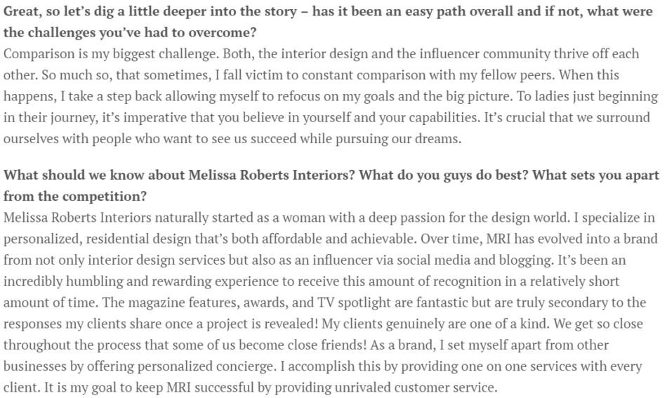 houston interior designer, voyage houston, voyage houston magazine, conversations with the inspiring Melissa Roberts, magazine feature, interior designer, get to know a designer, designer life, about me, melissa roberts interiors