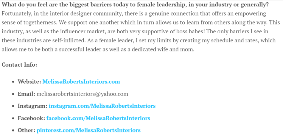 houston interior designer, voyage houston, voyage houston magazine, conversations with the inspiring Melissa Roberts, magazine feature, interior designer, get to know a designer, designer life, about me, melissa roberts interiors