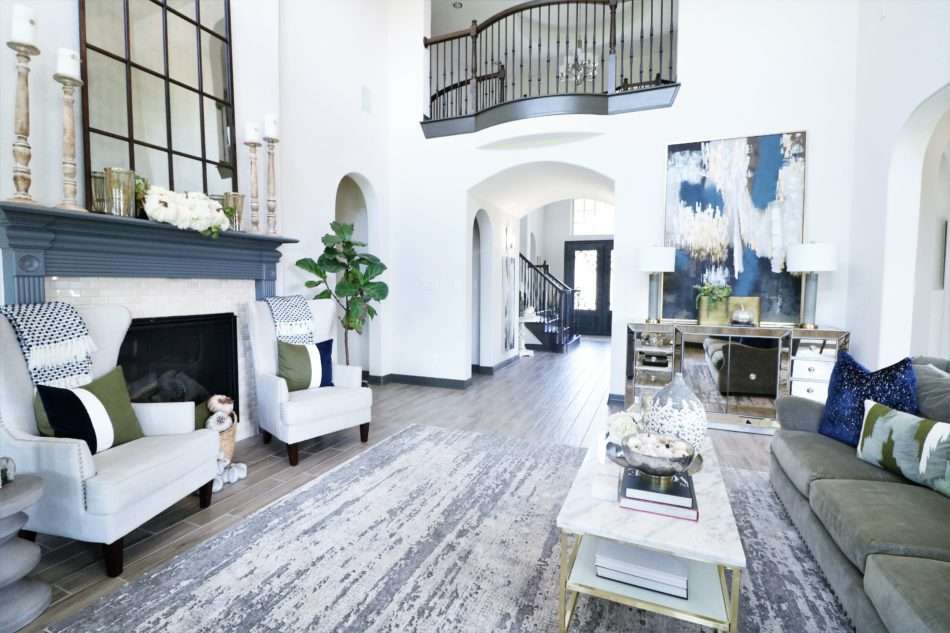 fall pumpkins, pumpkins, show-stopping pieces to add to your fall decor, navy fall decor, fall living room decor, fall table setting