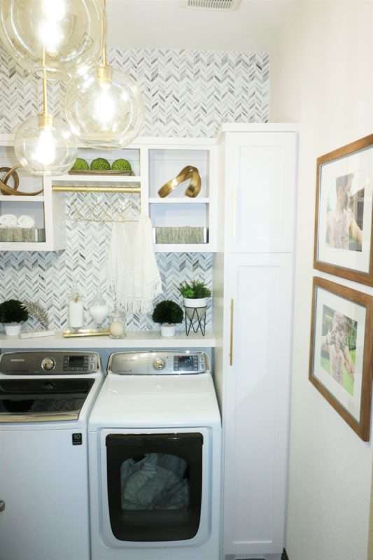 Small Laundry Room Ideas with a Top Loader  Melissa Roberts Interiors