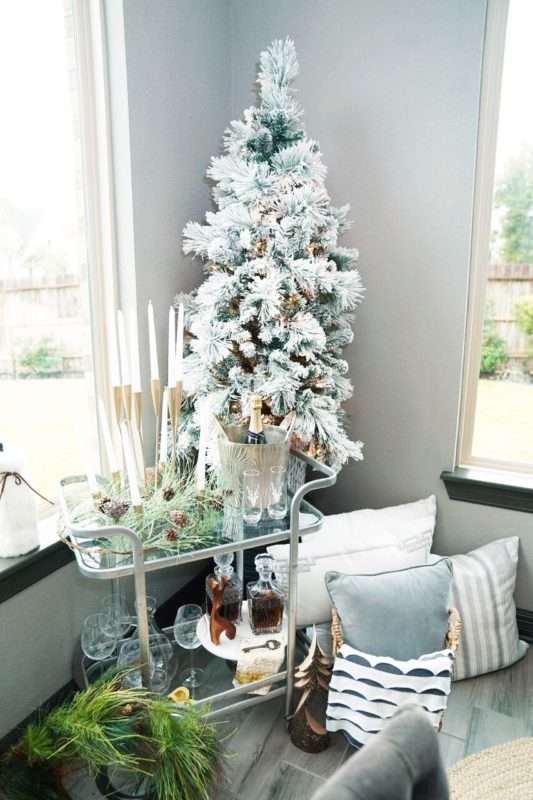 Christmas table setting