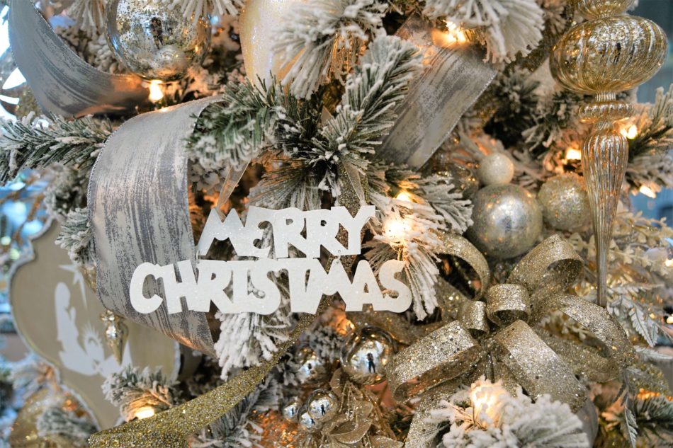 christmas home tour, christmas tree