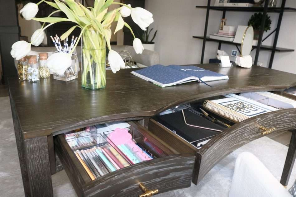 Interior designer, interior stylist, home decor, home decor blogger, houston blogger, Houston Interior Design, Houston Interior Designer, Home Office, Home Office Reveal, How to organize home office, home office décor, how to decorate home office, Home office reveal, dinning room as home office, contemporary home office, chic home office, navy home office, home workspace, functional home office, white home office, moss wall, how to design your home office, chic home office, chic office, chic office decor, glamorous office, glamorous home office, boss babe office, navy office, neutral office, neutral office with navy decor, budget friendly office, home office , dining room turned office