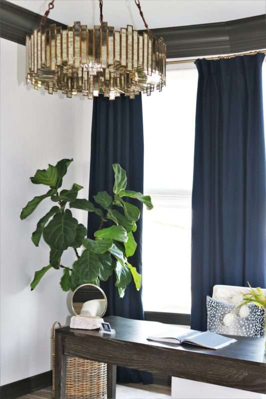 Interior designer, interior stylist, home decor, home decor blogger, houston blogger, Houston Interior Design, Houston Interior Designer, Home Office, Home Office Reveal, How to organize home office, home office décor, how to decorate home office, Home office reveal, dinning room as home office, contemporary home office, chic home office, navy home office, home workspace, functional home office, white home office, moss wall, how to design your home office, chic home office, chic office, chic office decor, glamorous office, glamorous home office, boss babe office, navy office, neutral office, neutral office with navy decor, budget friendly office, home office , dining room turned office