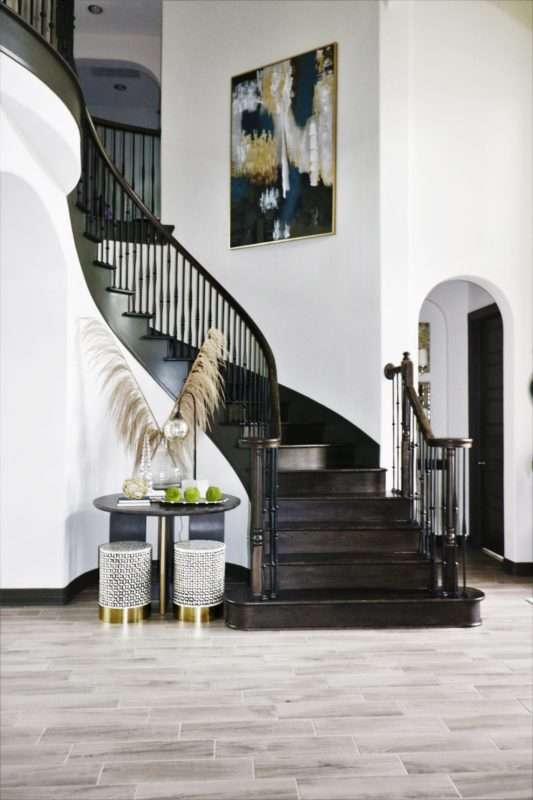 Revamped Entry Foyer Space With A Simple Cohesive Design