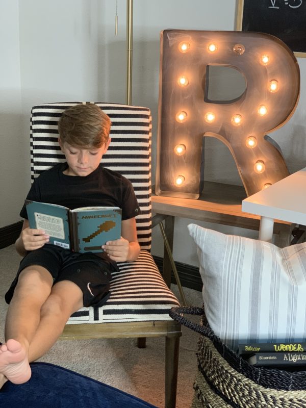 MRI, Melissa Roberts Interiors, Houston Interior Design, Houston Interior Designer, Decorating a Kid’s Room, Play Rooms, Creative Kid Rooms, Navy Sofa, Colorful Décor, Storage Solutions, Favorite Paint Colors, Star Wars Room, Kid Desk, Colorful Accessories, Unique Kid Rooms, Decorating Play Rooms, 2019 Kid Rooms, Adding color to walls, lamps, chandeliers, bookcases, etageres, gallery wall, displaying kids art, designing a play room, designing a kid’s bedroom