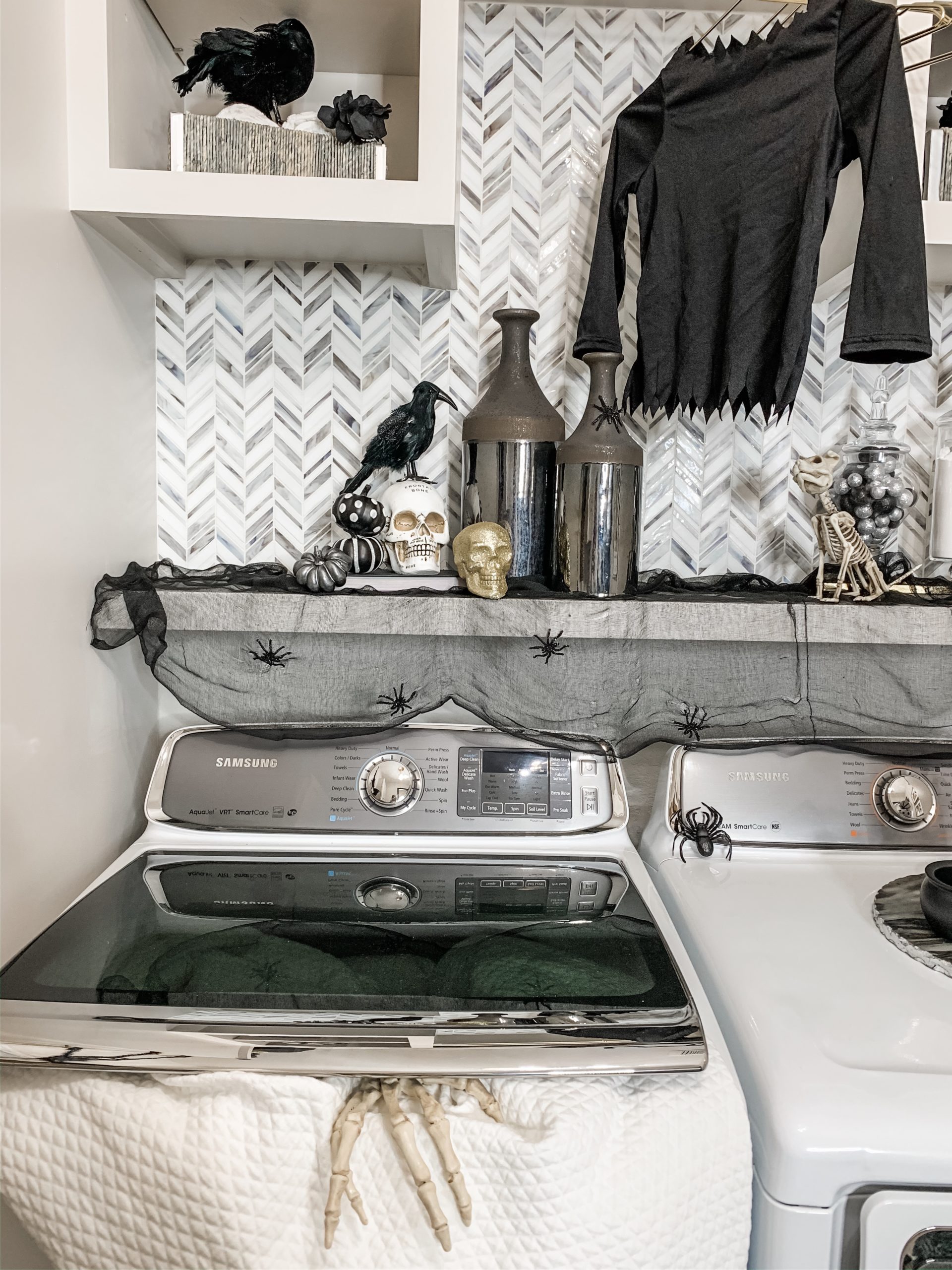 Spooktacular Laundry Room – Melissa Roberts Interiors
