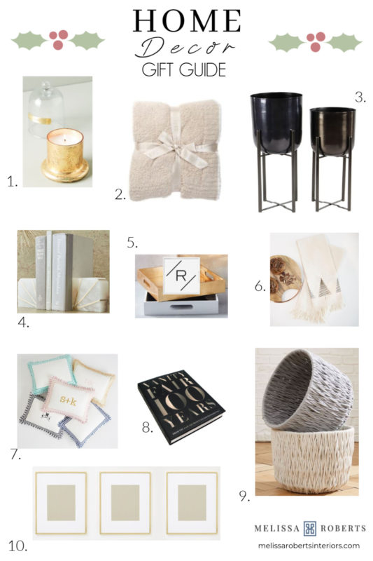 Home Décor Gift Guide – Melissa Roberts Interiors