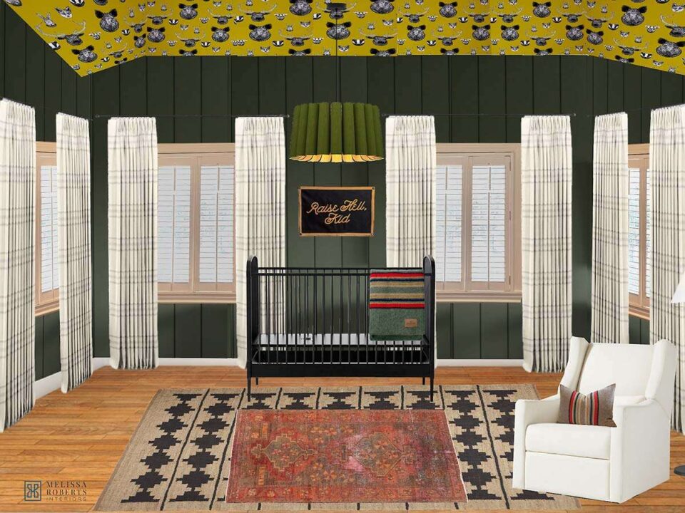 Boy's Nursery 3D Render Boy's Nursery 3D Render