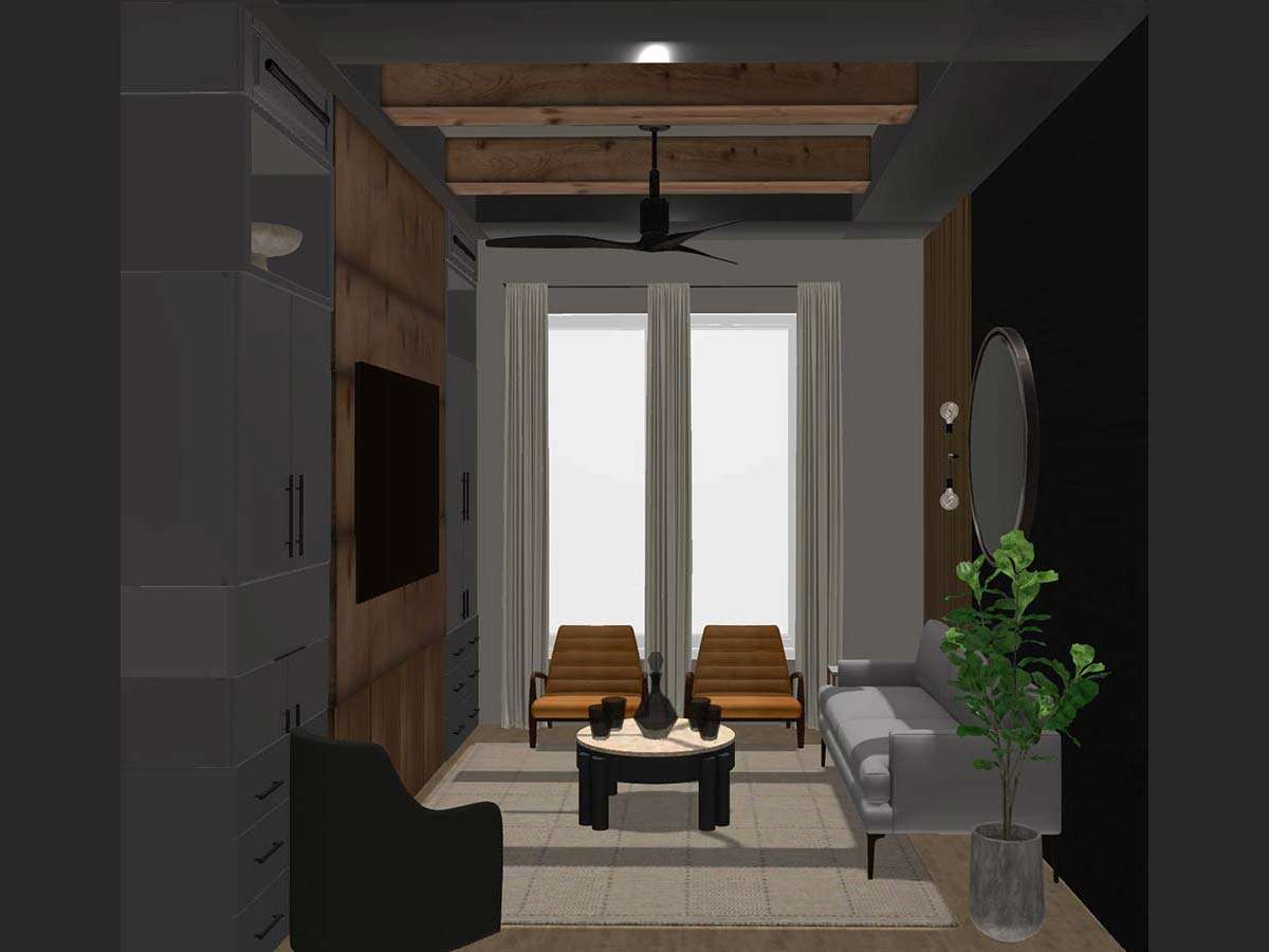 Office Mancave Render